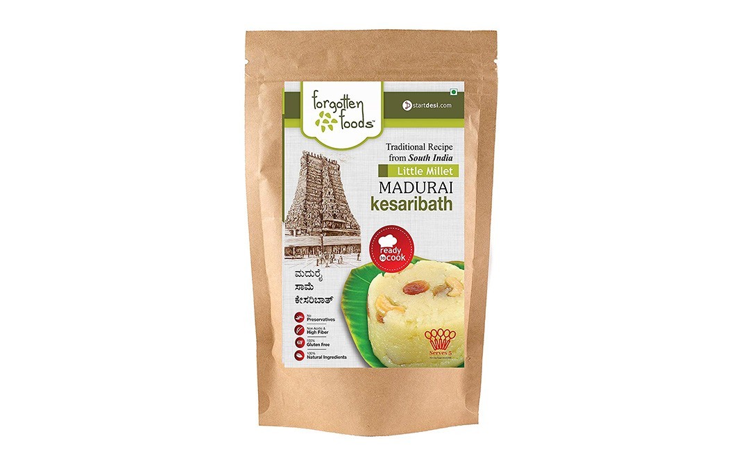 Forgotten Foods Little Millet Madurai Kesaribath    Pack  400 grams